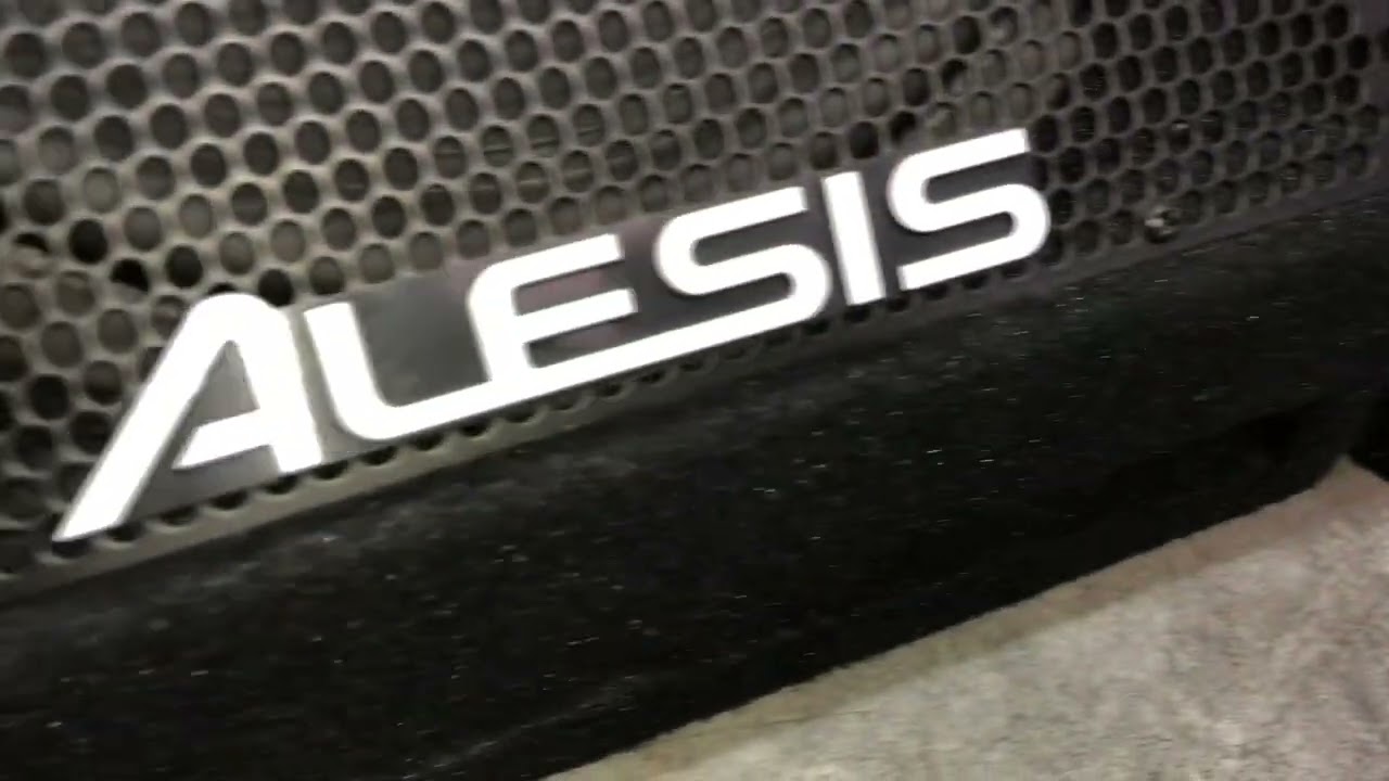 □ALESIS アレシス TransActive Drummer モニターアンプ 電子ドラム用