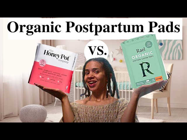 The Best Postpartum Pads  Honey Pot Vs. Rael Review 