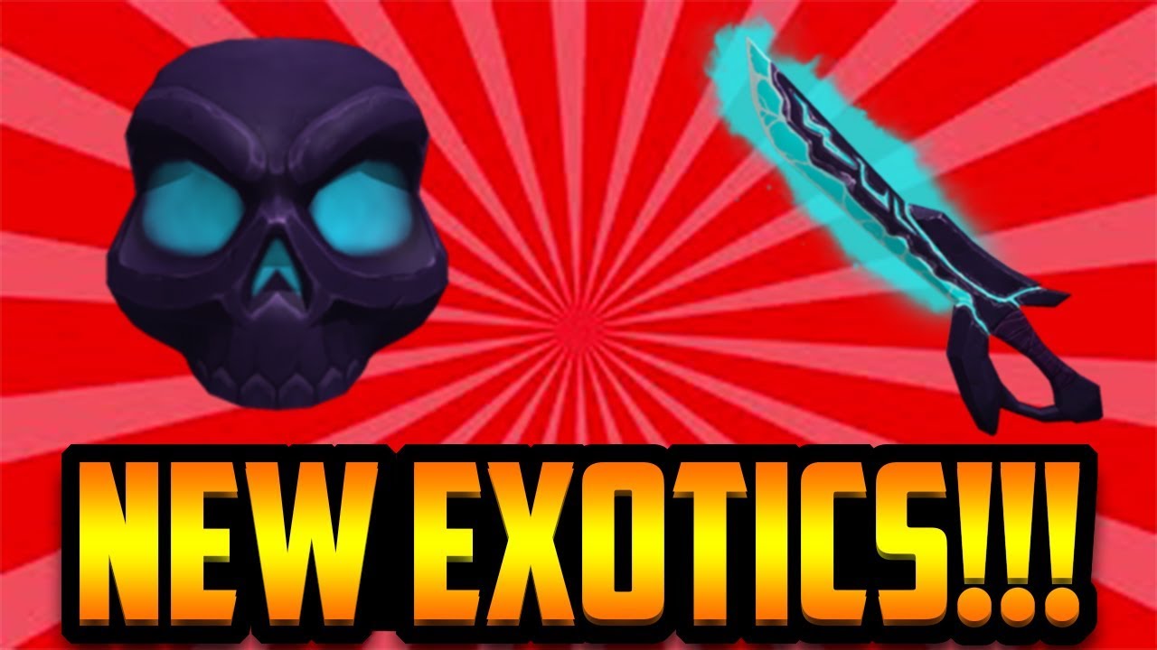 Epic Brand New Mystic Exotic Bundle Roblox Assassin Youtube - list of roblox assassin victory songs