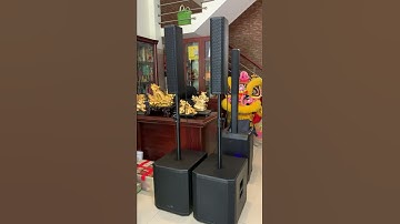 Loa linerarray column pro 2019 mới về. Gọn nhẹ hấp d