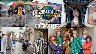 Universal Studios Hollywood Characters Beetlejuice, Gabby The Cabby, Donkey, Scooby & The Gang