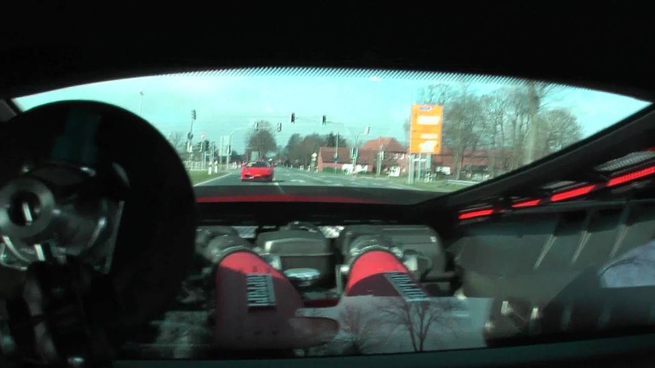 Autobahn Run March 2012 Ferrari Lamborghini etc. - YouTube