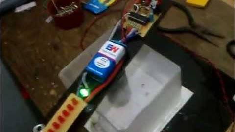 propeller display with scrolling