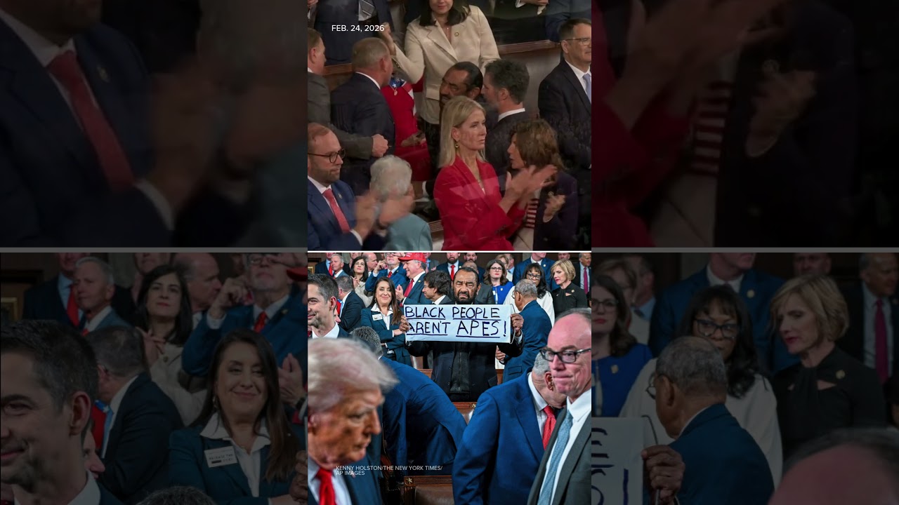 Rep. Al Green escorted from Trump's State of the Union address