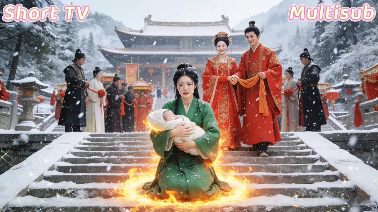 孩子重病她磕了9999次頭才求得一顆靈藥，卻被他搶走救白月光！大婚當日她笑著投入火海，渣男這才得知真相徹底崩潰了，跪求她別死！#短剧 #regret