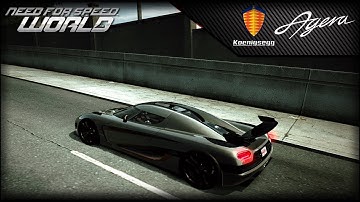 Need For Speed World - Koenigsegg Agera One:1