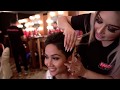 Soft & Edgy Style For Short Hair Backstage At Miss Universe
