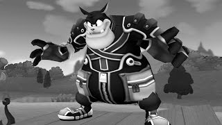 Kingdom Hearts 2: Steamboat Captain Pete Boss Fight (PS3 1080p)