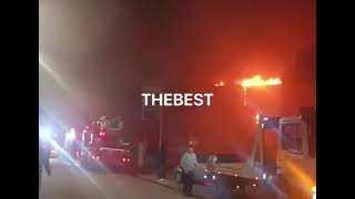 Φωτιά σε εργοστάσιο στο Γλαύκο