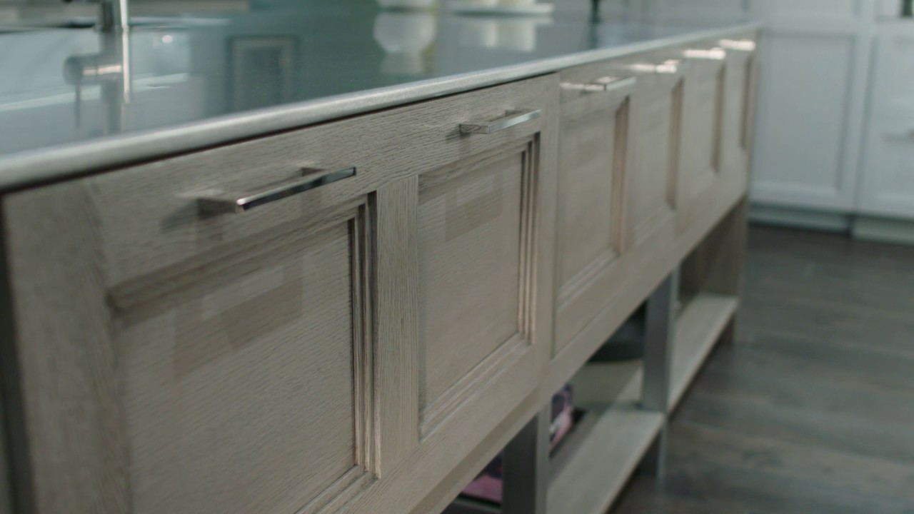 Drawer With Glasses and Lighting - YouTube