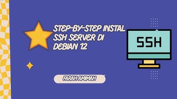 #2 Instalasi, Konfigurasi dan Pengujian Remote Server Debian12 (SSH)