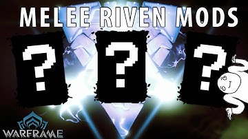 Warframe | Unveiling 3 Melee Riven Mods