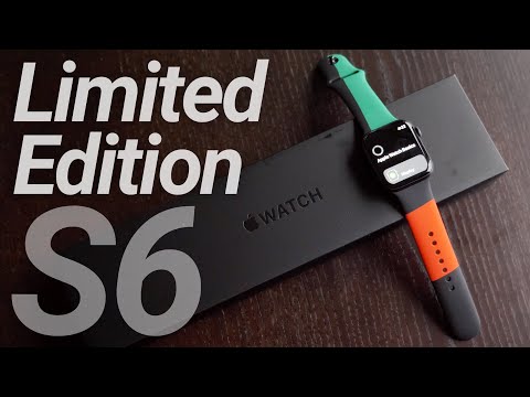 Limited Edition Apple Watch Series 6 Black Unity Unboxing!