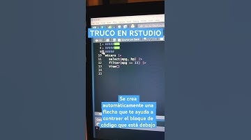 TRUCO en RStudio: Ocultando código 🧙‍♂️#rstudio #programacion #shorts