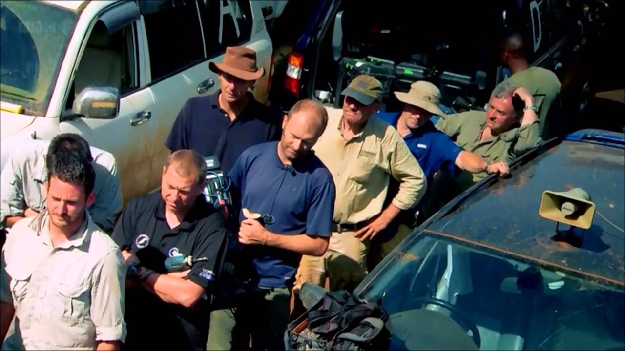 Top Gear Africa special part 2 Hammond's car being used as a toilet