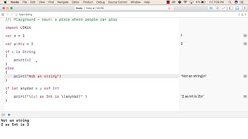 Swift 4 – Type Casting