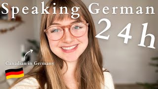 SPEAKING ONLY GERMAN FOR 24 HOURS | Canadian living in Germany