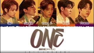 DAY6  – 'ONE' (무적) Lyrics [Color Coded_Han_Rom_Eng]