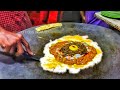 Roadside Delicious Four Layer Egg Dishes | Cheese Egg Dhamal | Indian Street Food | Egg Street Food