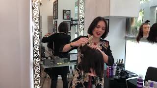 HOW TO CUT ROMANTIC TEXTURE HAIR CUT