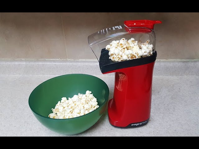 Hot Air Popper Popcorn Maker with 2 Popcorn Boxes for Home, 1200W