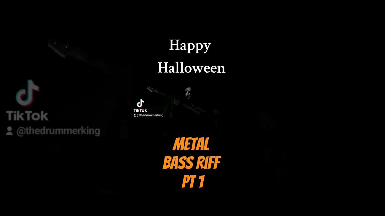 Metal Bass Riff pt 1