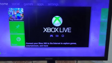 How to do and HDMI Cable in Xbox 360 Split Screen For Minecraft Into HDTV Settings