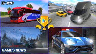 Driving Games News | simulator games news |truck and logistics simulator || Alaskan truck simulator screenshot 2