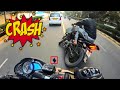 PULSAR 220F #CRASHED - While Chasing #RS_200, Caught In My Go Pro Hero 7#Black, #Delhi. TDR Lucknow.