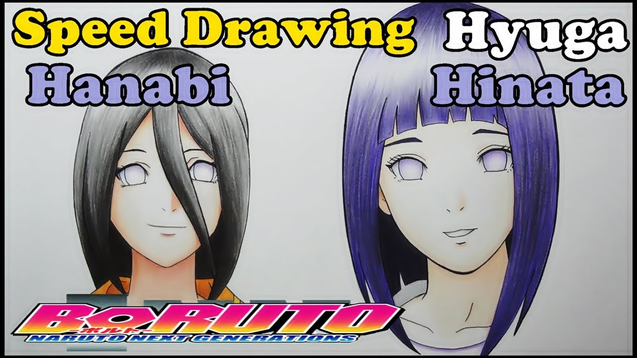 Como Desenhar Hinata - Boruto: Naruto Next Generations - How to Draw Hinata  