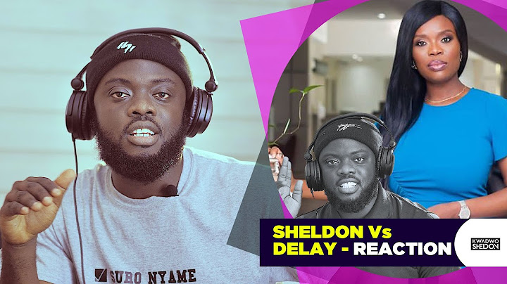 Delay Interviews Kwadwo Sheldon ; A REACTION
