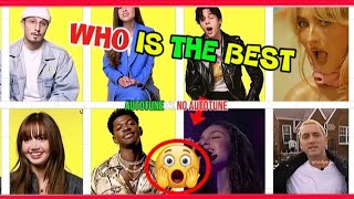 🎤 AUTOTUNE vs NO AUTOTUNE 🎶🔥