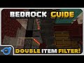 SUPER FAST Storage System (Piglin Bartering Farm) | Bedrock Guide 031 | Survival Tutorial Lets Play