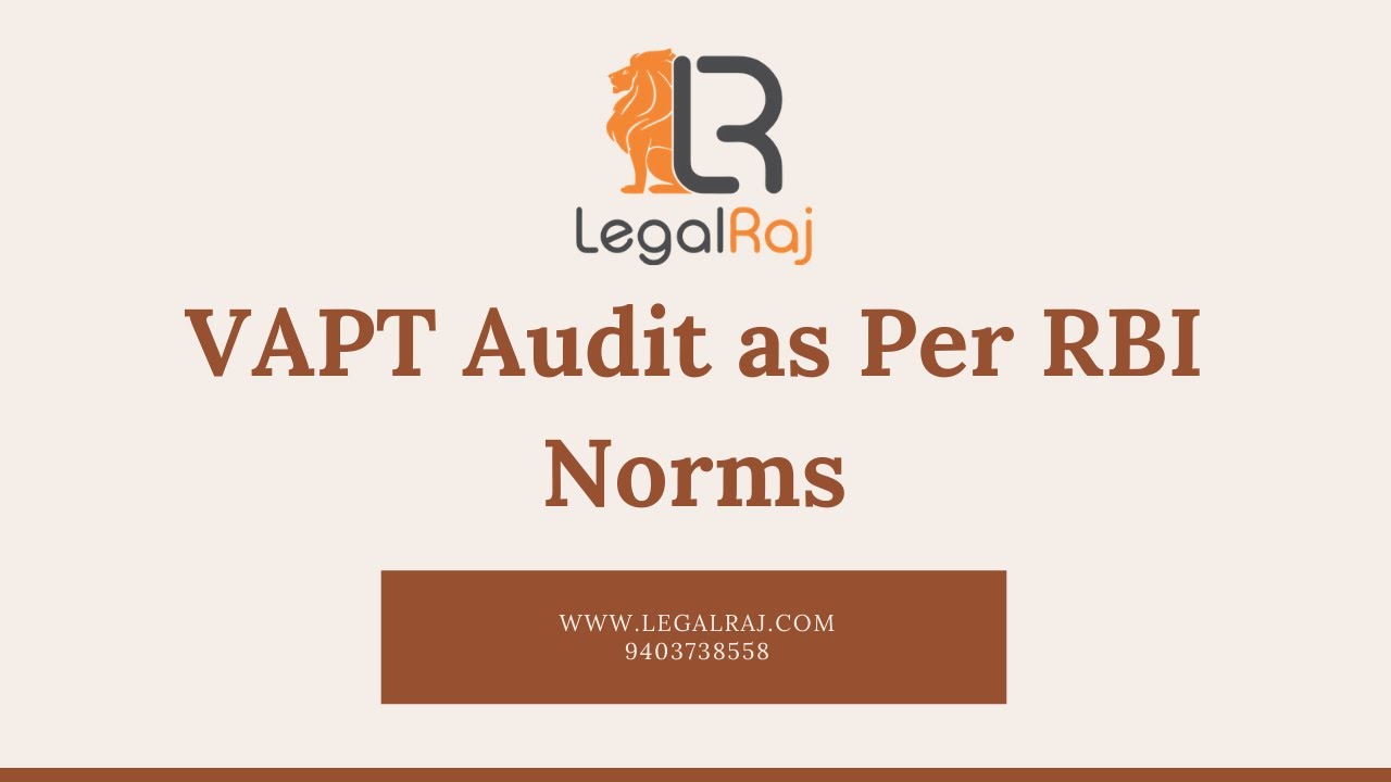 what-is-vapt-audit-as-per-rbi-norms-legalraj-youtube