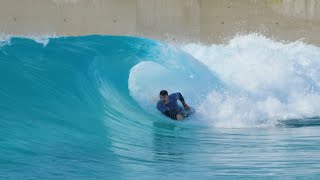 STRIKE MISSION // Wavepool PERFECTION with Iain Campbell, Jonsy, Levi & Horsfield // #bodyboarding