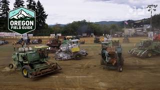 Crashing farm machines together at Oregon’s combine demolition derby  | Oregon Field Guide