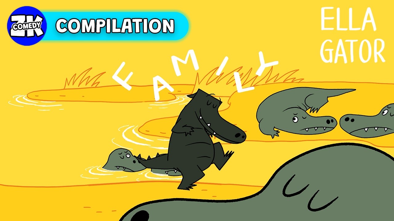 Unhinged Dentist & An Identity Crisis | Ella Gator - Season 1 | FULL EPISODES  | ZeeKay Comedy