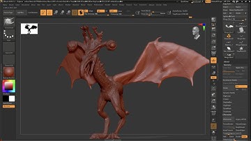 ZBrush - Using Sculptris Pro To Make A Creature