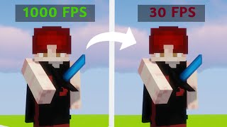 is minecraft playable with 30 fps