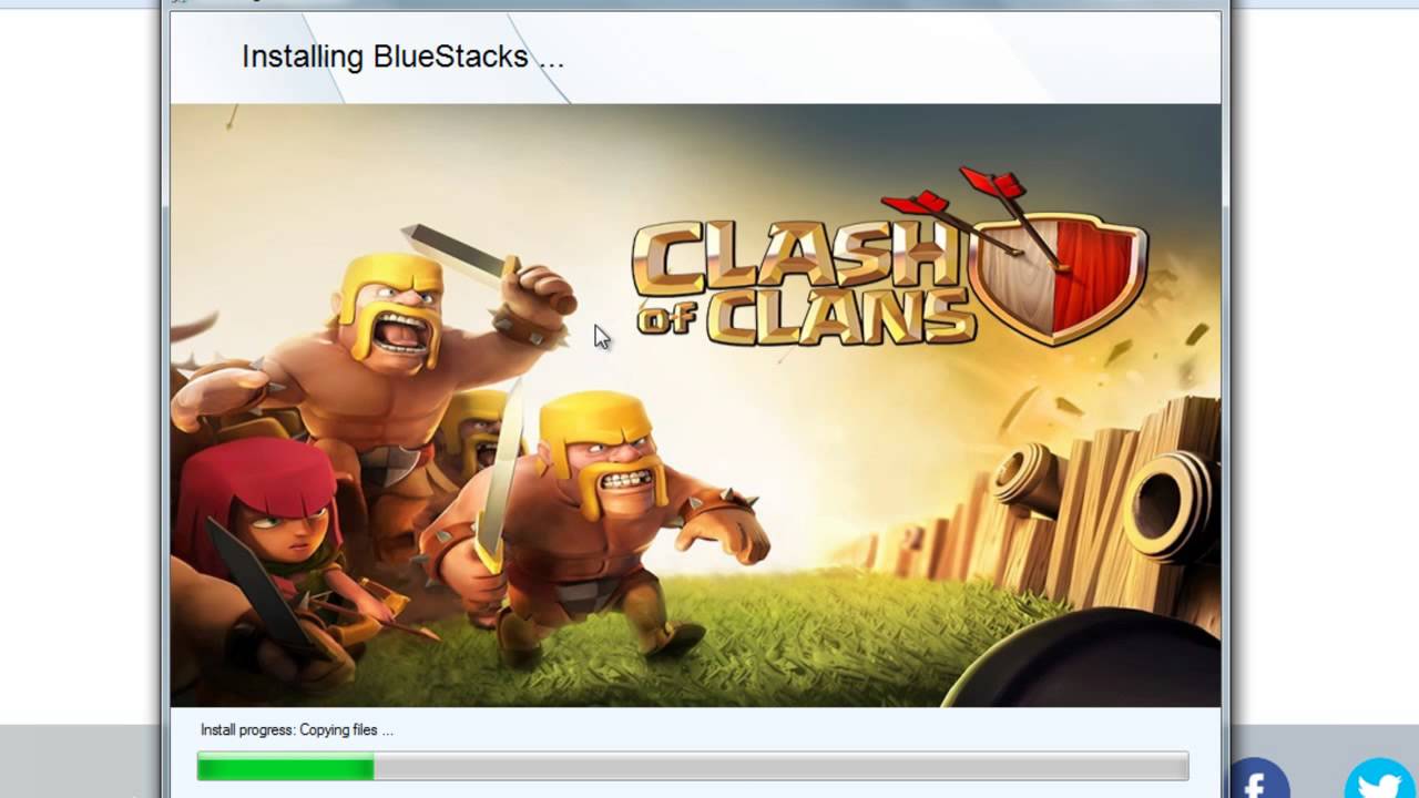 Clash of Clan en PC - BlueStacks Emulador Android - YouTube
