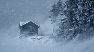 Cozy Winter Storm & Snowfall Sounds | 11 Hours of Blizzard Sounds for Sleeping & Relaxation