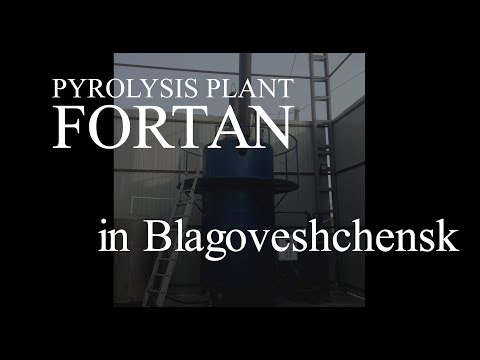 Pyrolysis plant FORTAN