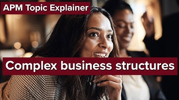 APM Topic Explainer - Complex business structures