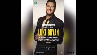 Entertainment Weekly Takeover ~ Luke Bryan