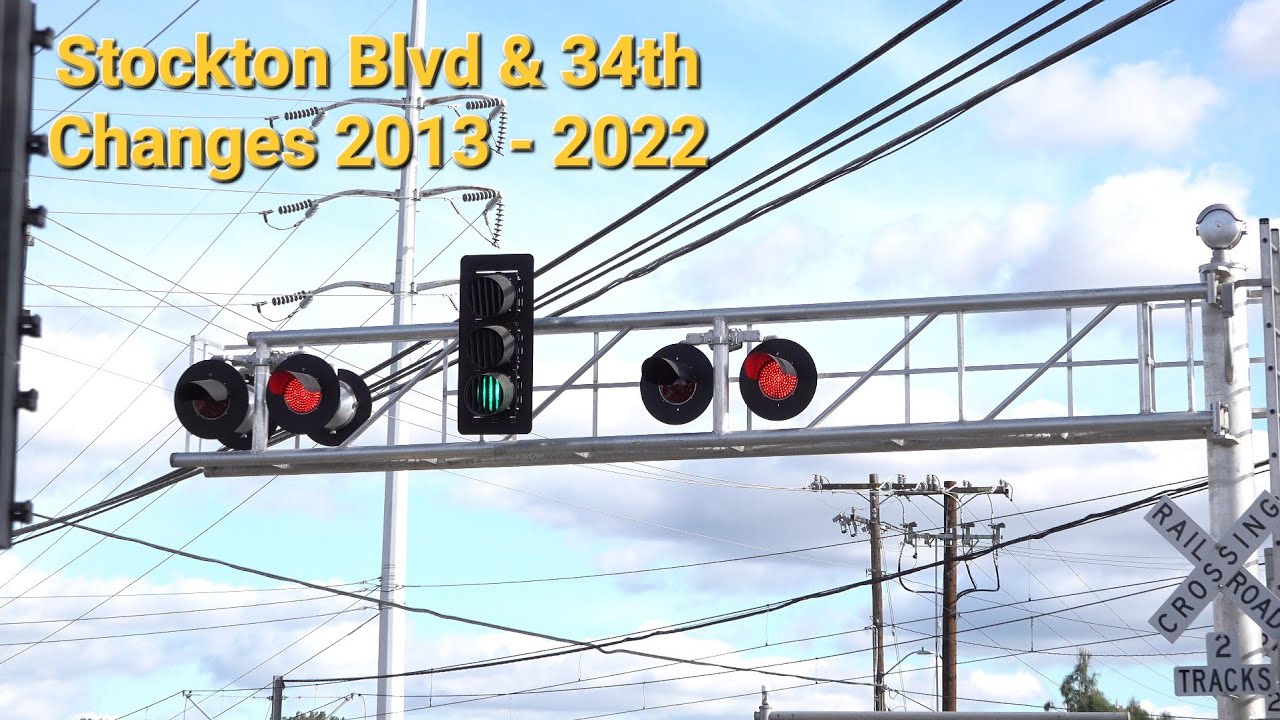 All Changes Between 2013 - 2022 Of Stockton Blvd & 34th Crossing Compilation
