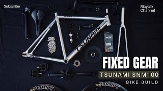 SILVER RAW FIXED GEAR | BIKE BUILD