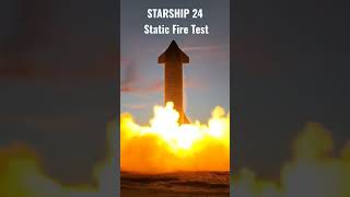 Spacex Startship Static Fire Test