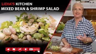 Shrimp and Mixed Bean Salad