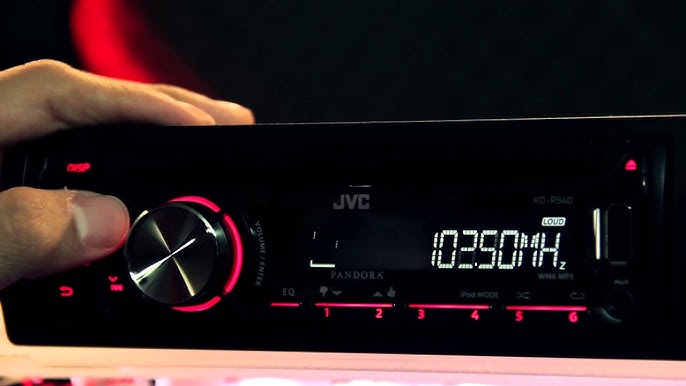 JVC KD-R740BT CD receiver at Crutchfield