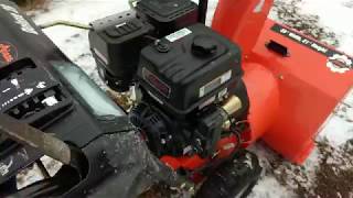 420cc 13hp Predator engine on modified Areins deluxe 28 snowblower